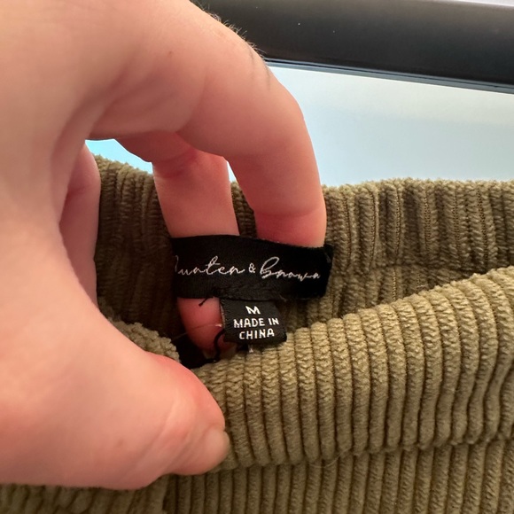 NWT GREEN CORDUROYS - Picture 3 of 6